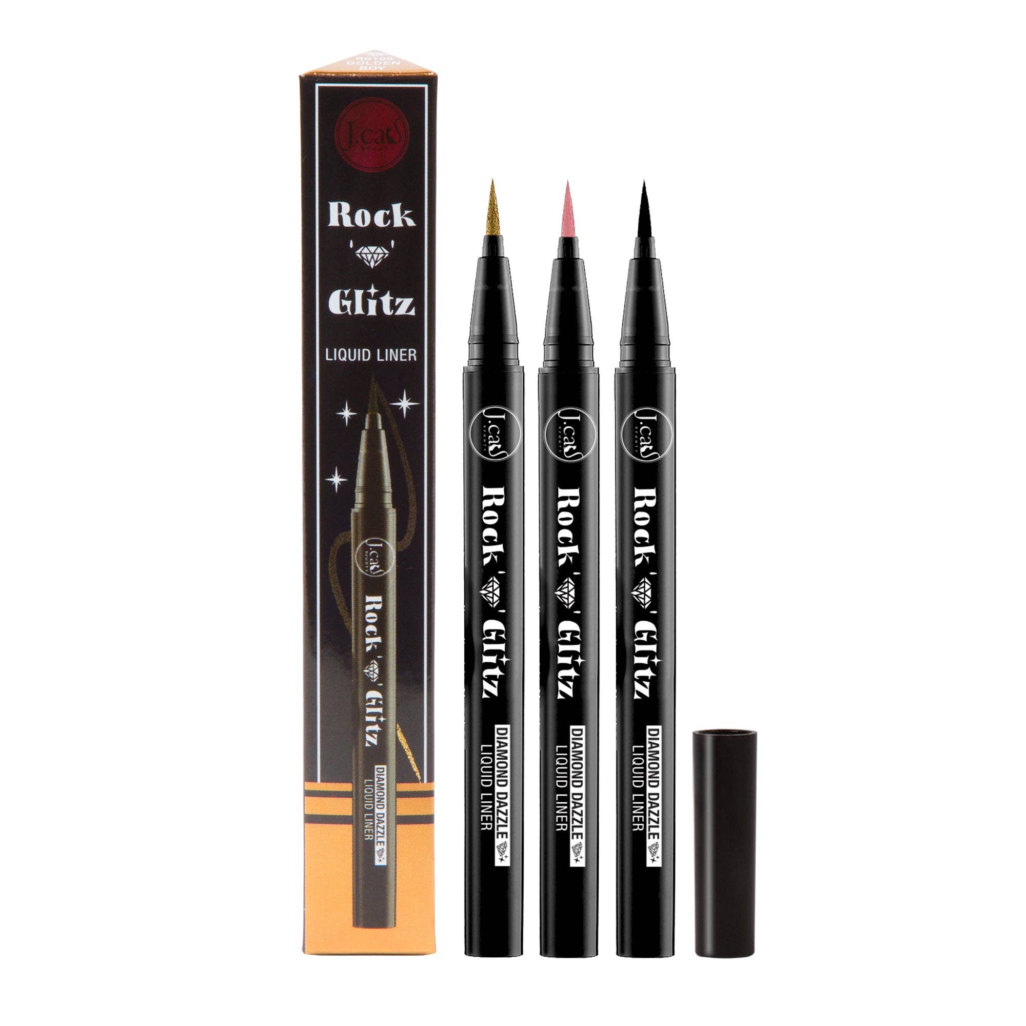J.Cat Beauty - Wholesale Eyeliner/Pencil - Rock N' Glitz Diamond Dazzle Liquid Liner9