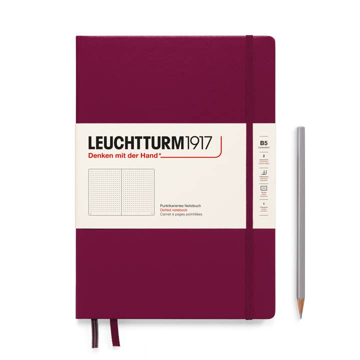 LEUCHTTURM1917 - Wholesale Notebook - LEUCHTTURM1917 notebook, hardcover, 219 numbered pages3