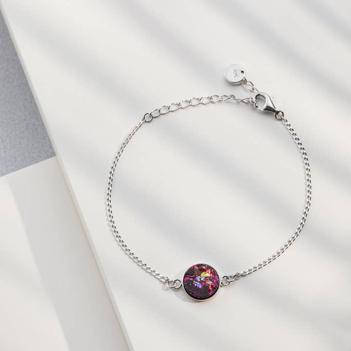 LIA Bracelet | Black Crystal for wholesale by Concrete Jungle GmbH & Co. KG