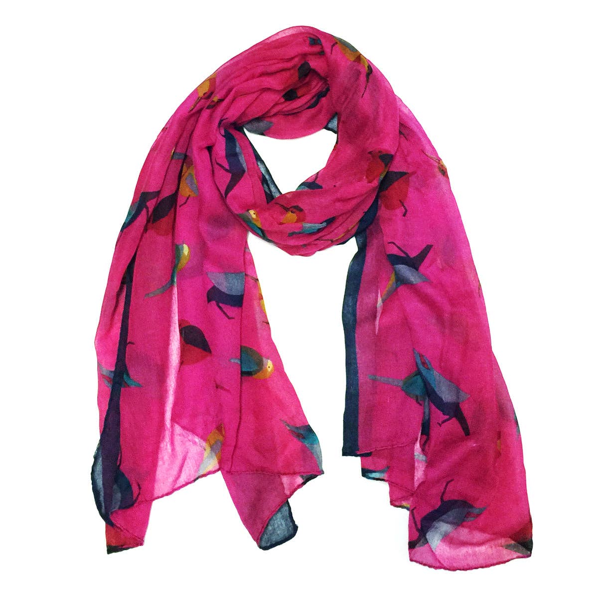 Wrapables.com - Wholesale Scarf - Women's - Wrapables Soft Viscose Bird Print Multi-Style Scarf35