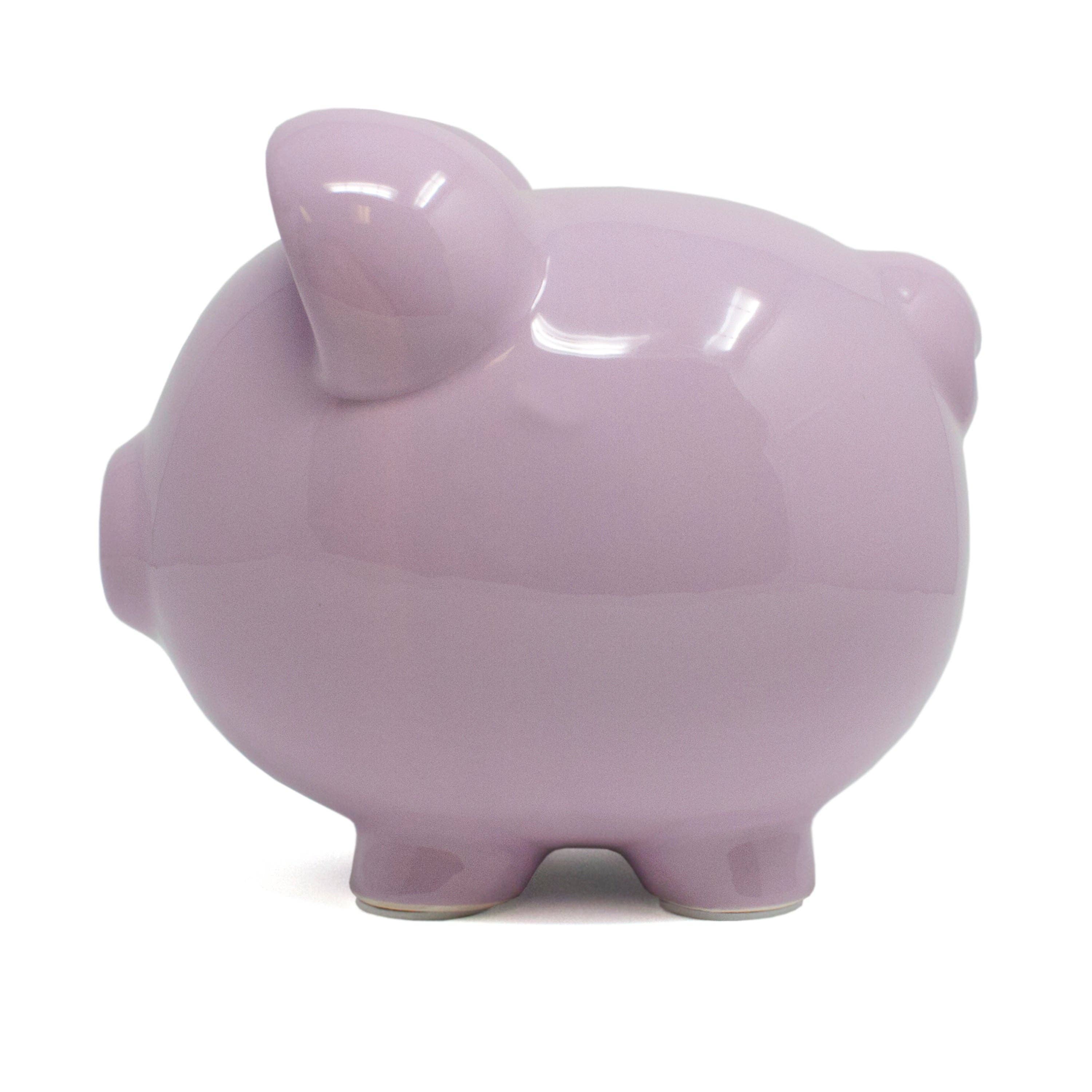 Child To Cherish® - Wholesale Money/Piggy Bank - Kids & Baby - Large Lavender Piggy Bank4