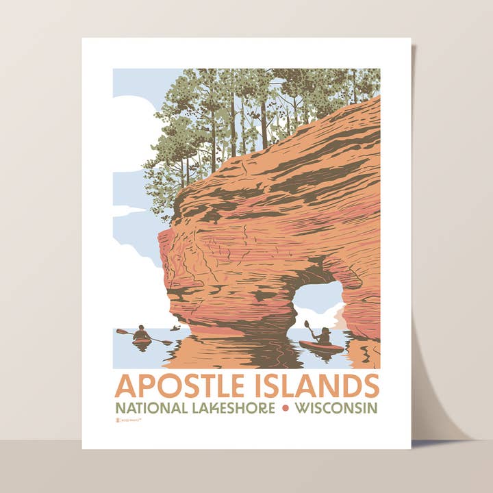 Apostle Islands National Lakeshore Wisconsin Druck für den Großhandel von Bozz Prints