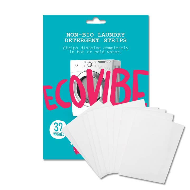 Concentrated Laundry Detergent Strips for wholesale by EcoVibe