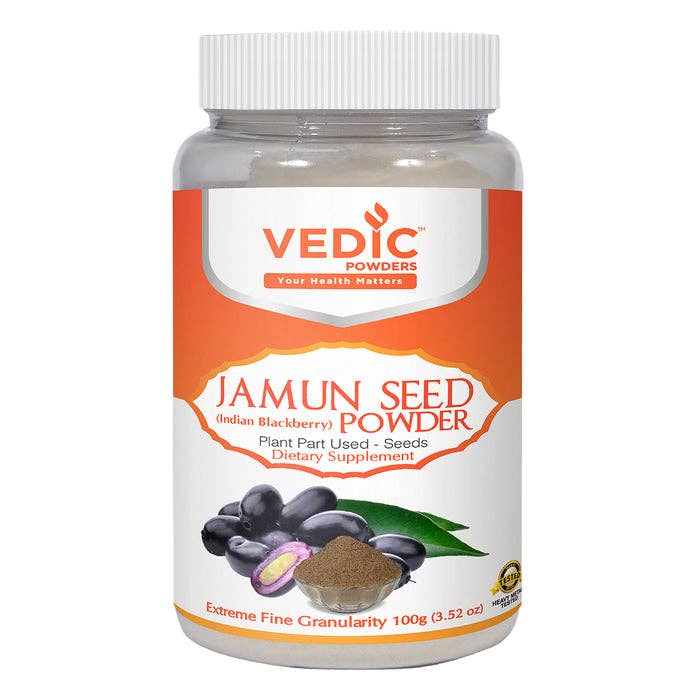 Vedisk Jamun frøpulver for engroshandel hos Vedic Juices