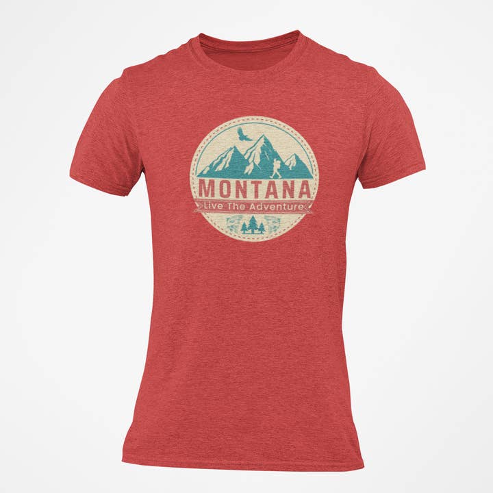Montana Live The Adventure Unisex Tee for wholesale by 208 Supply Co