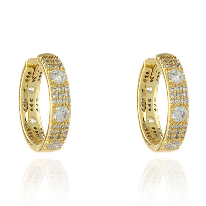 Fellini Medio Cerchio d'Oro 18mm per la vendita all'ingrosso da parte di Cachet London