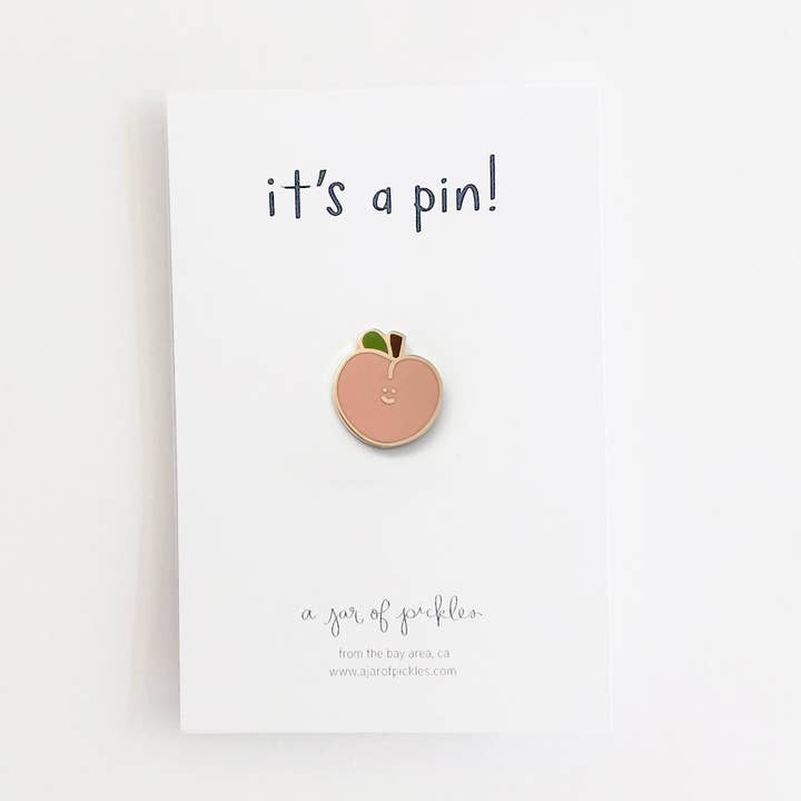 Épingle à fruits pêche pour la vente par A Jar Of Pickles