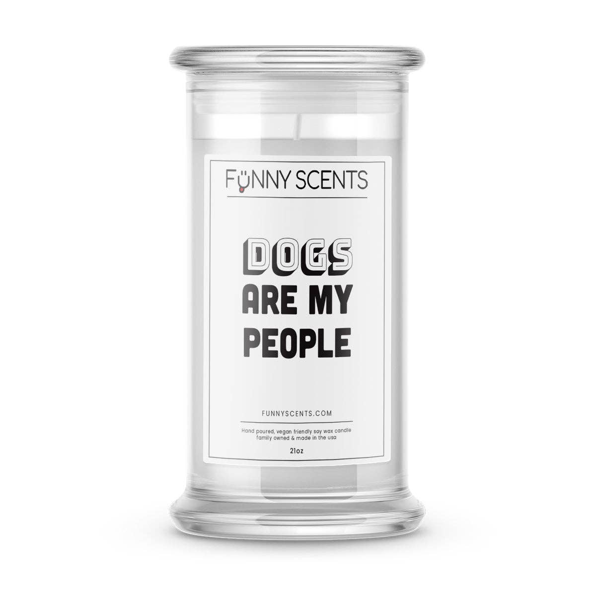 JewelryCandles.com - Wholesale Jar/Filled Candle - Dogs Are My People Funny Candles0