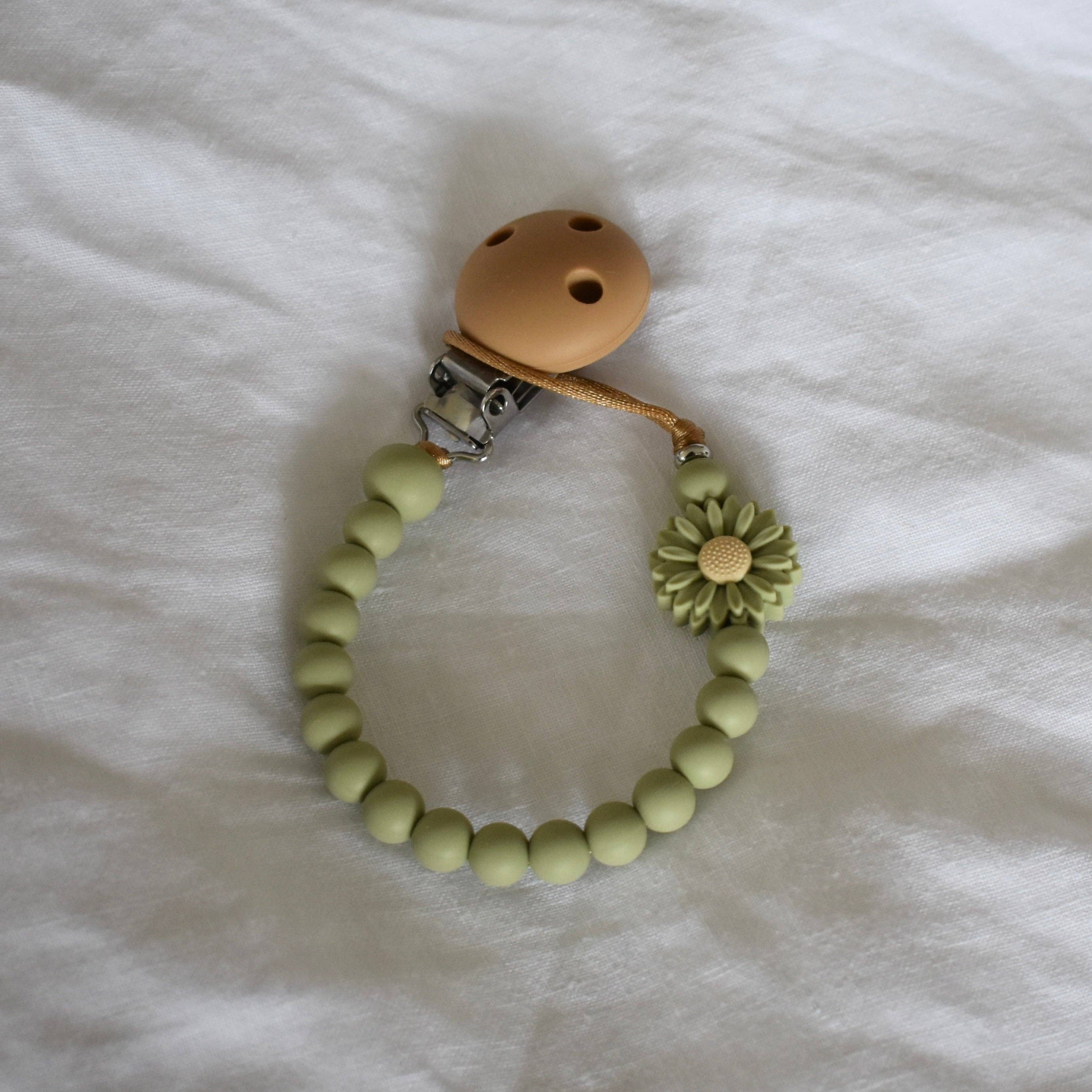 Bella Zailea - Wholesale Pacifier clip – Baby - Daisy Dummy Clip3