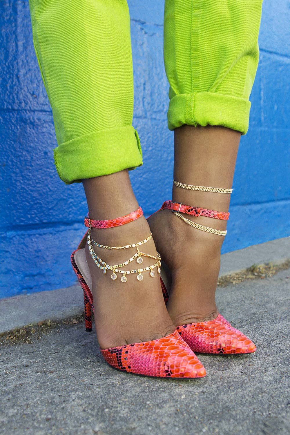 VidaKush – wholesale Vristlänk – Prinsessfotkedja1