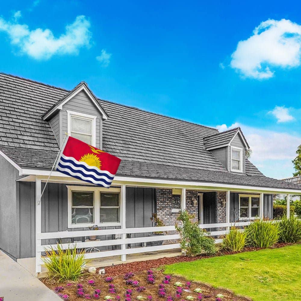 Flags Importer - Wholesale Flag - Kiribati Flag 3x5ft Poly3