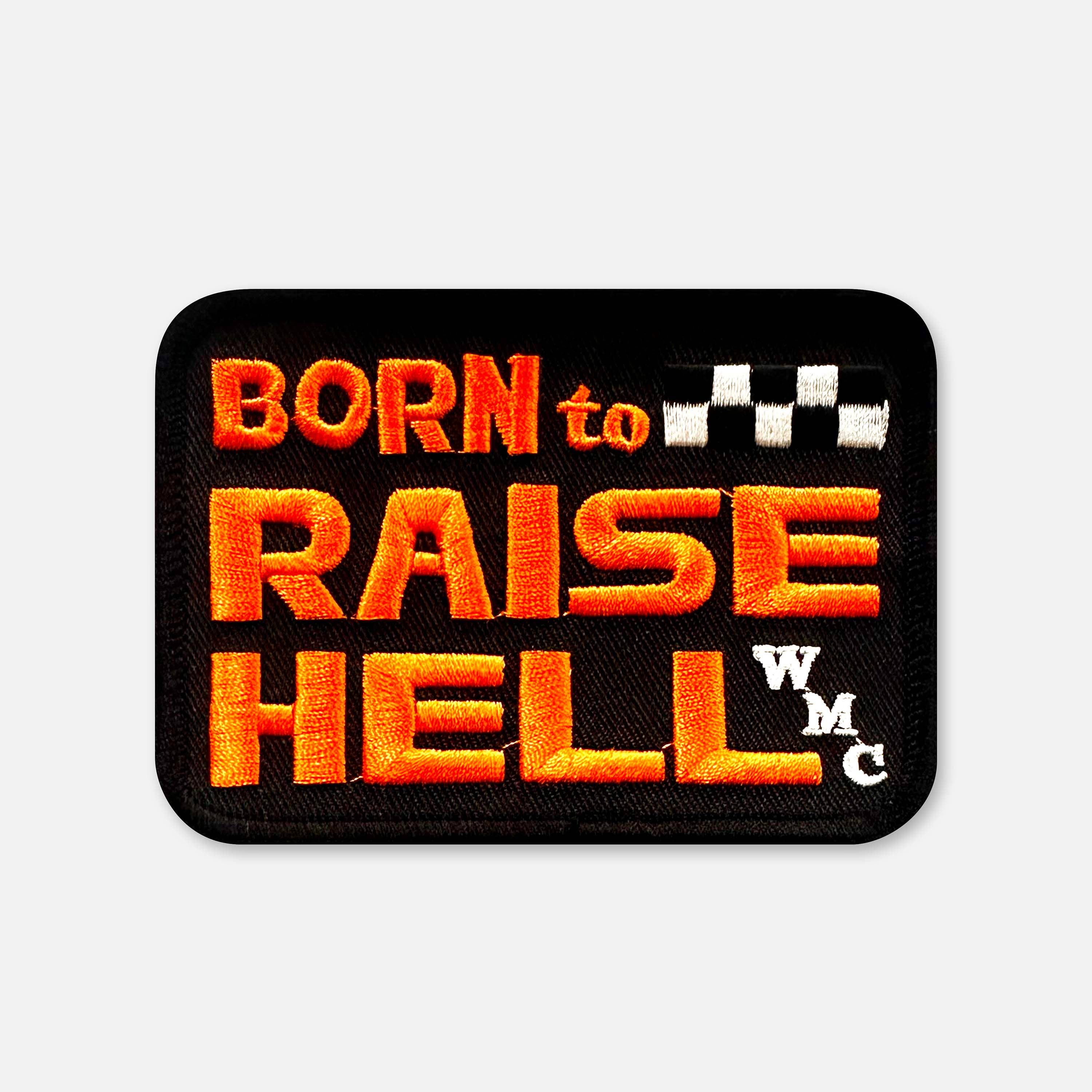 Webig Moto Company - Wholesale Patch - BORN TO RAISE HELL PATCH0