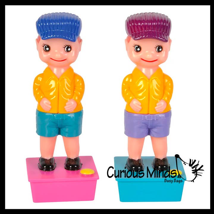 Curious Minds Toys - Wholesale Classic Toy - Kids - 1 Wee Boy - Funny Peeing Boy Squirt Gun - Pull Down Shorts