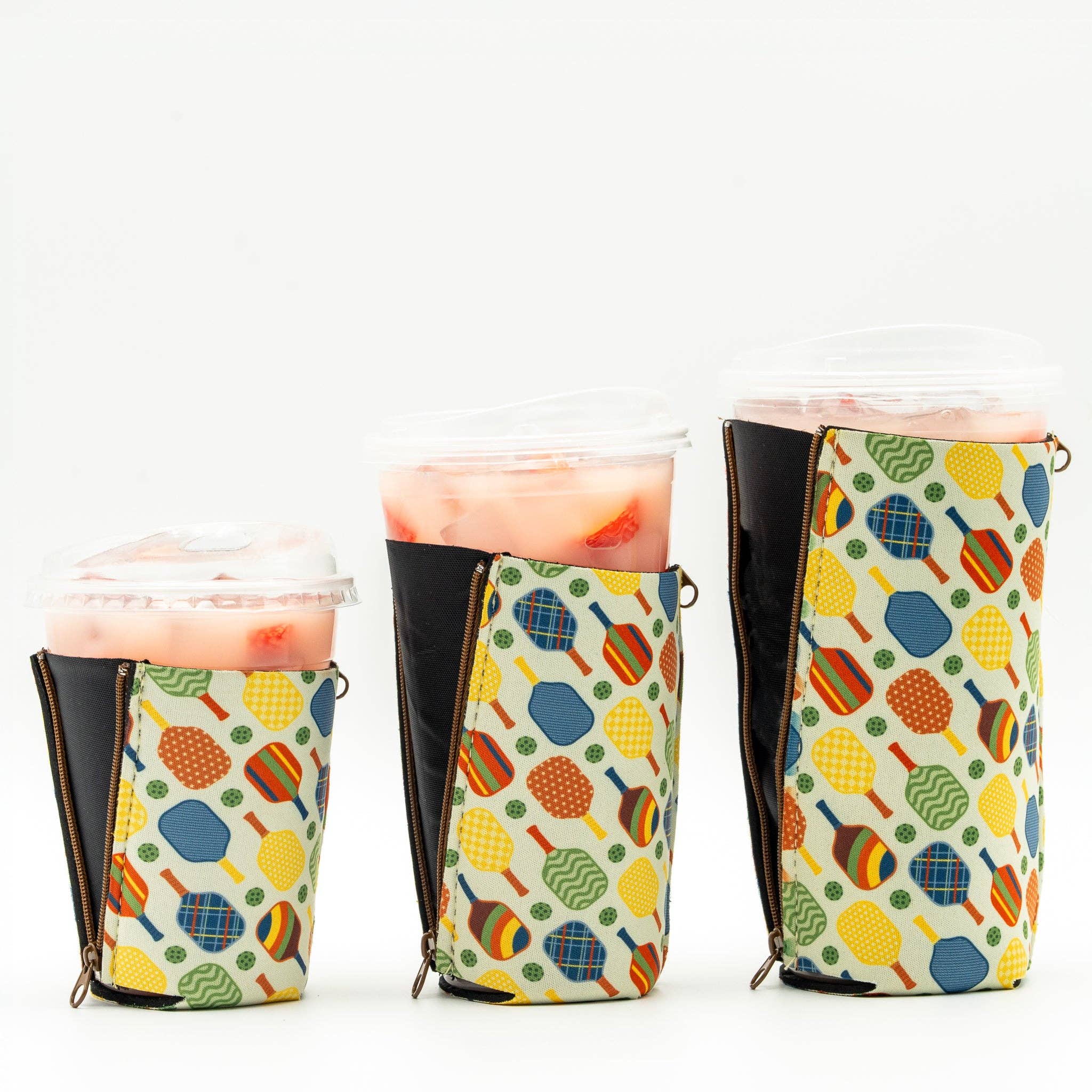 ZipSip - Vente Housses de boisson - Pickleball Tan5