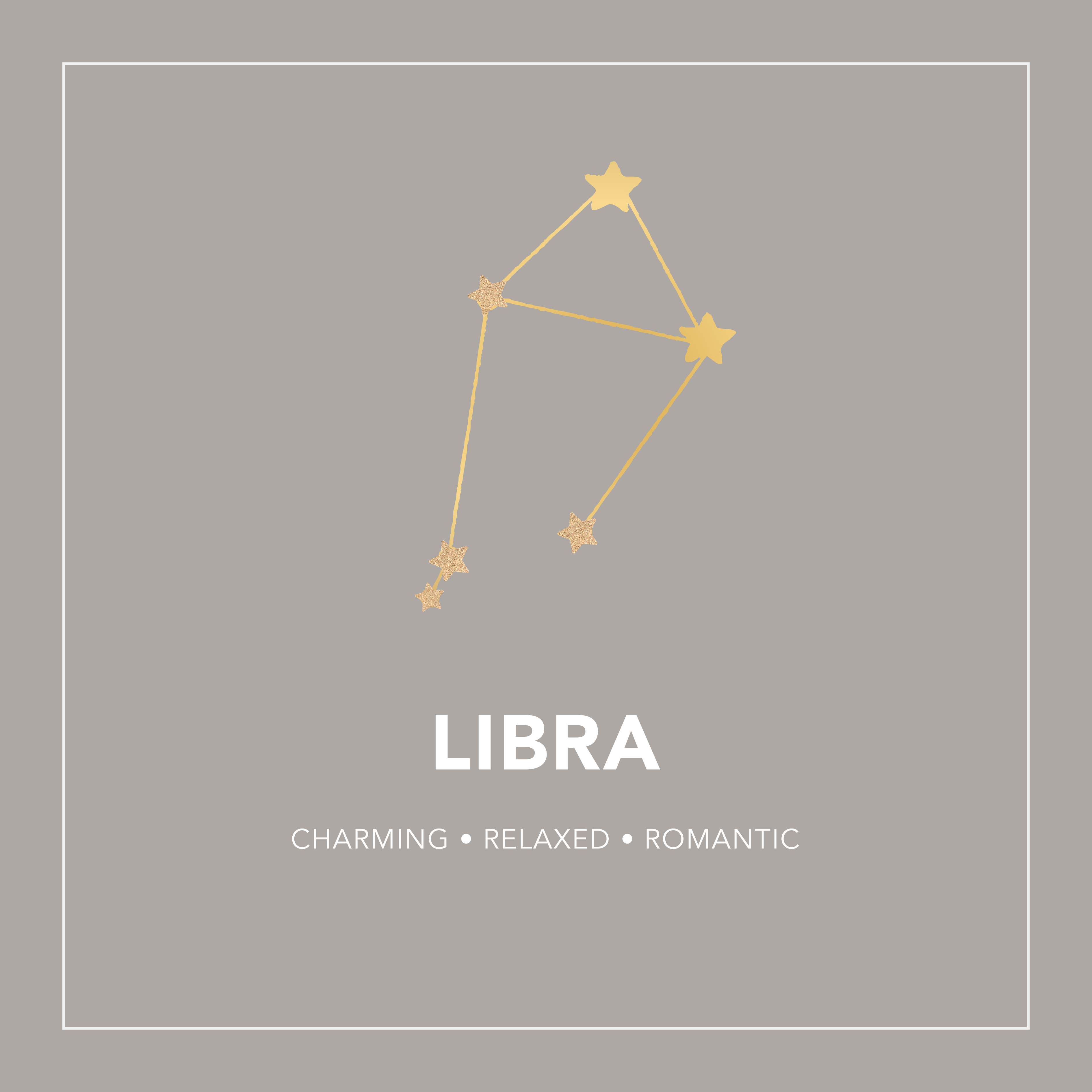 Gold Trip – wholesale Pendant/charm necklace – Libra Zodiac Constellation Necklace5