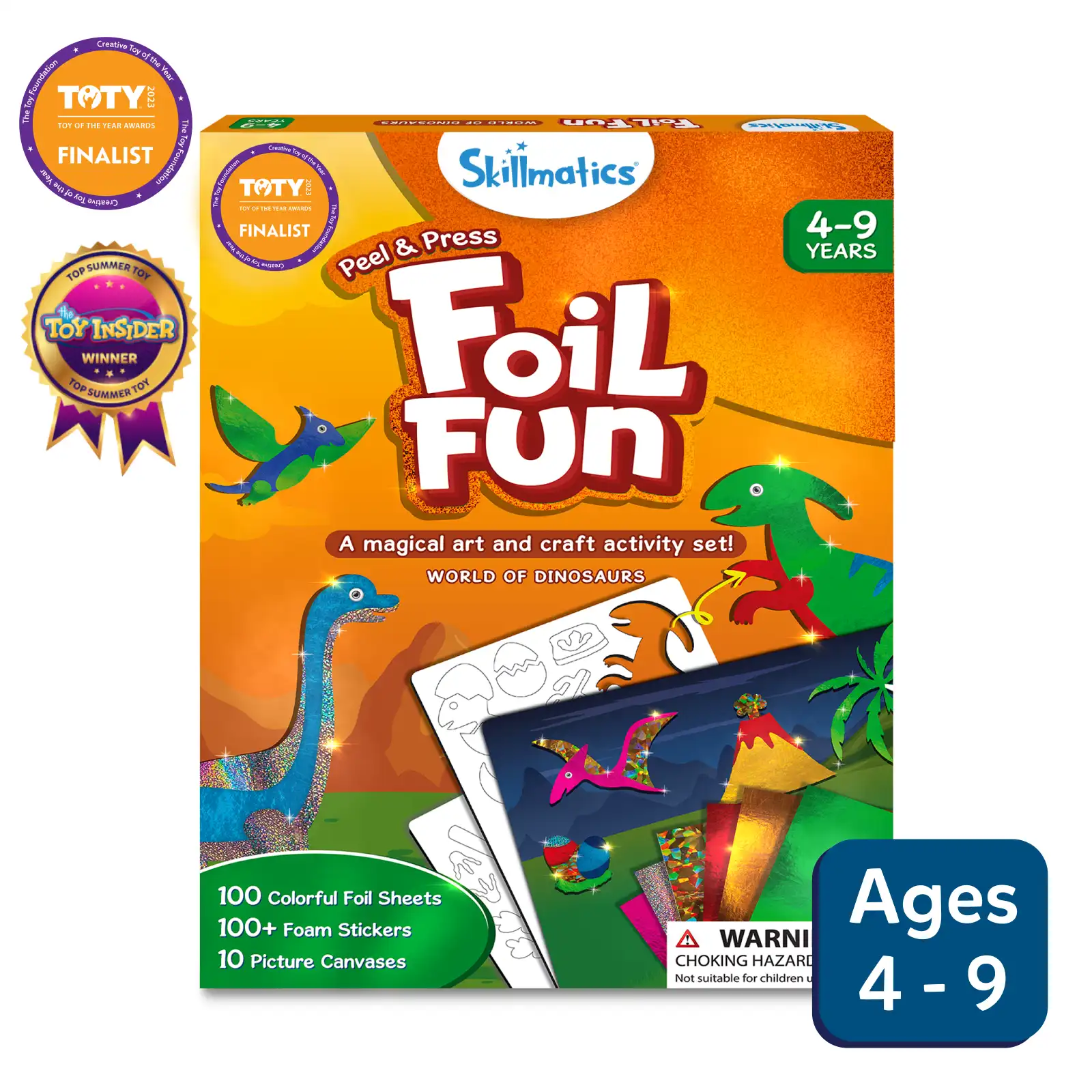 Skillmatics - Wholesale Art Set - Kids & Baby - Skillmatics - Foil Fun - Dinosaurs No Mess Art for Kids1