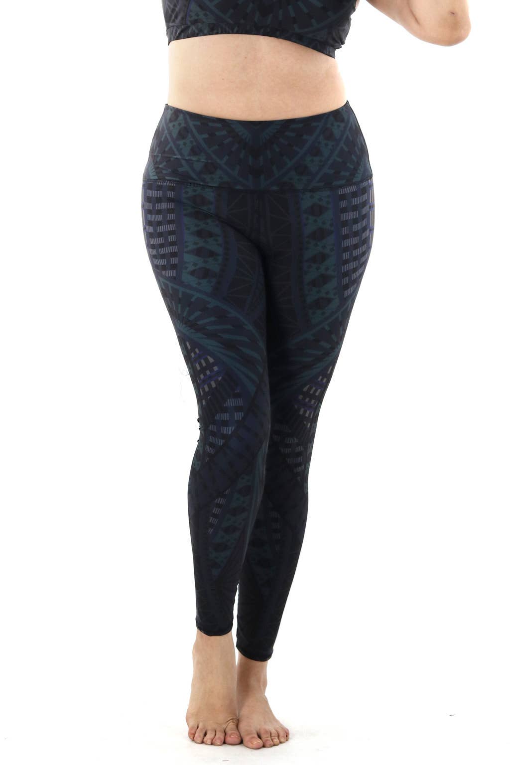 Yoga Democracy - Wholesale Athletic/Lounge Leggings - Women's - Warrior One Printed Yoga Leggings4