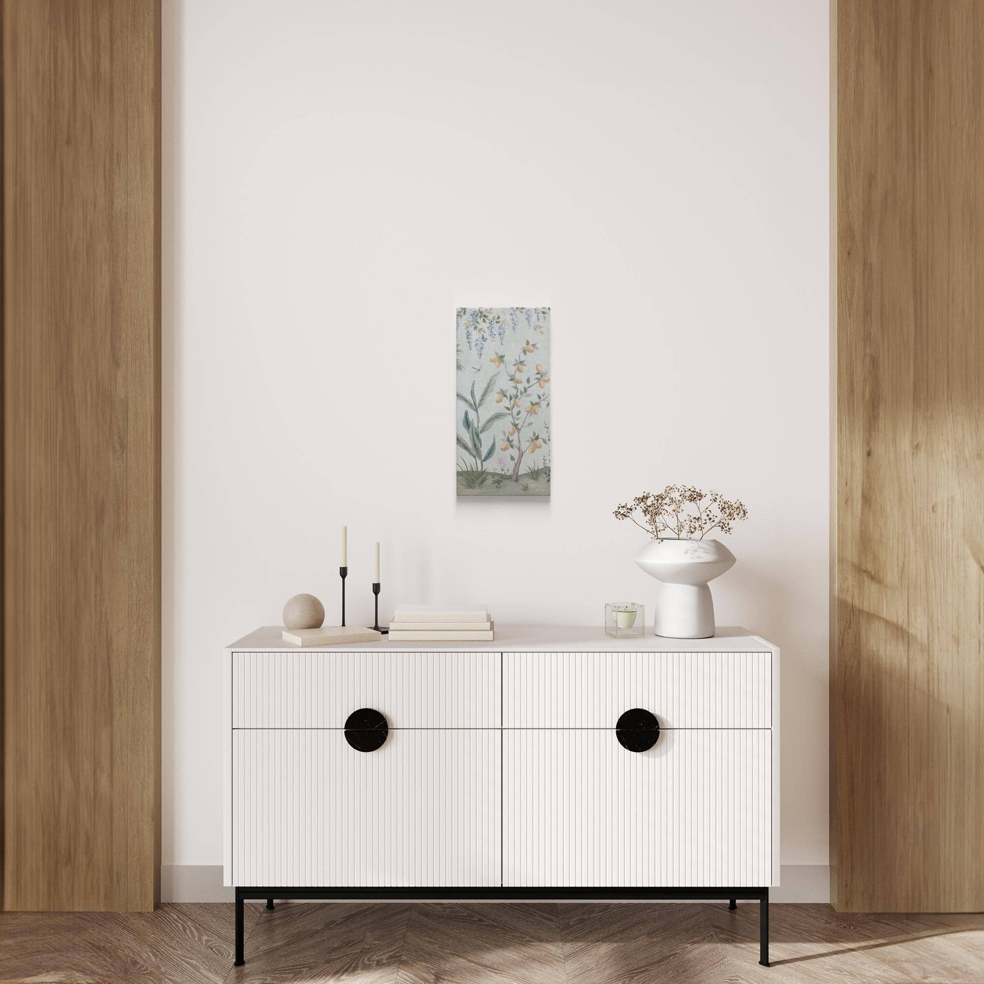 Elizabeth Alice Studio - Wholesale Art Print - Hazel, a green tropical chinoiserie canvas wrap print8