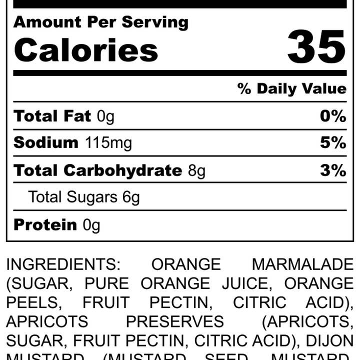 Ashman Manufacturing - Wholesale Sauce - Orange Ginger1