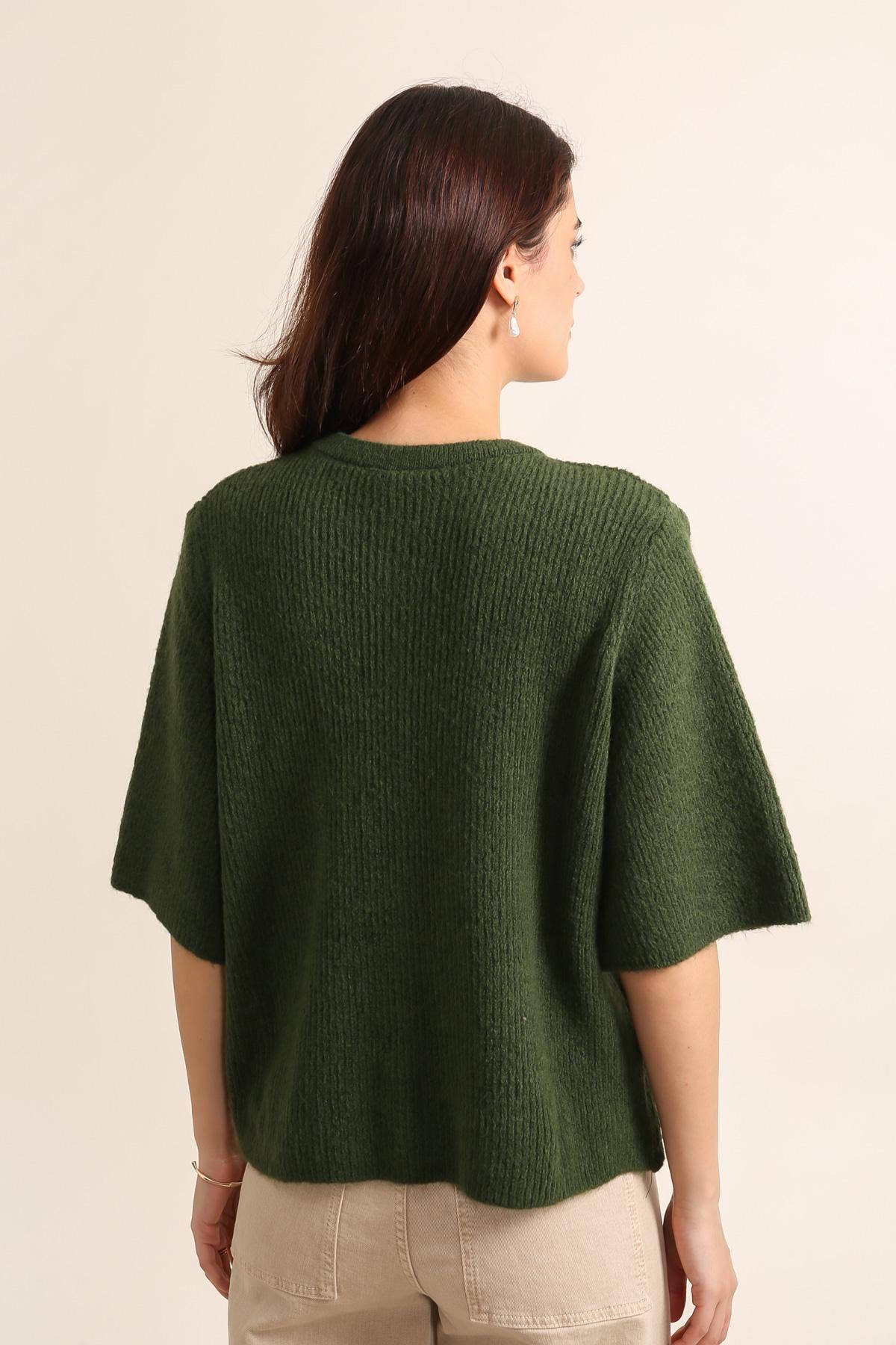 LÉA & LUC – Großhandel Strickjacke – Damen – Damen-Cardiganweste REF. 50755 aus weichem Strick15