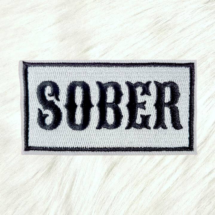 Scratch Decor - Wholesale Patch - Sober Embroidery Iron On Patch0