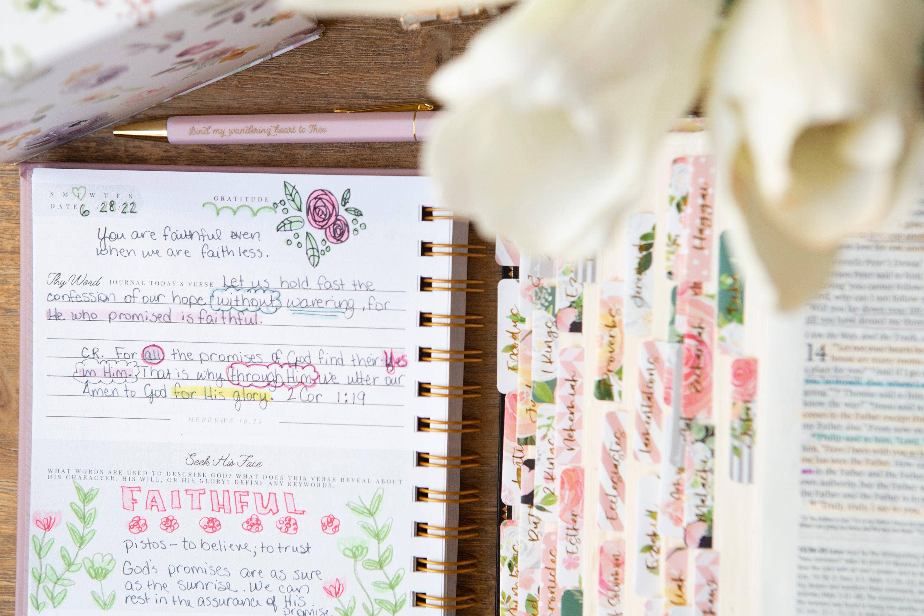 Chosen & Cherished - Wholesale Journal/Diary - With Every Breath | Praise & Worship Guided Journal2