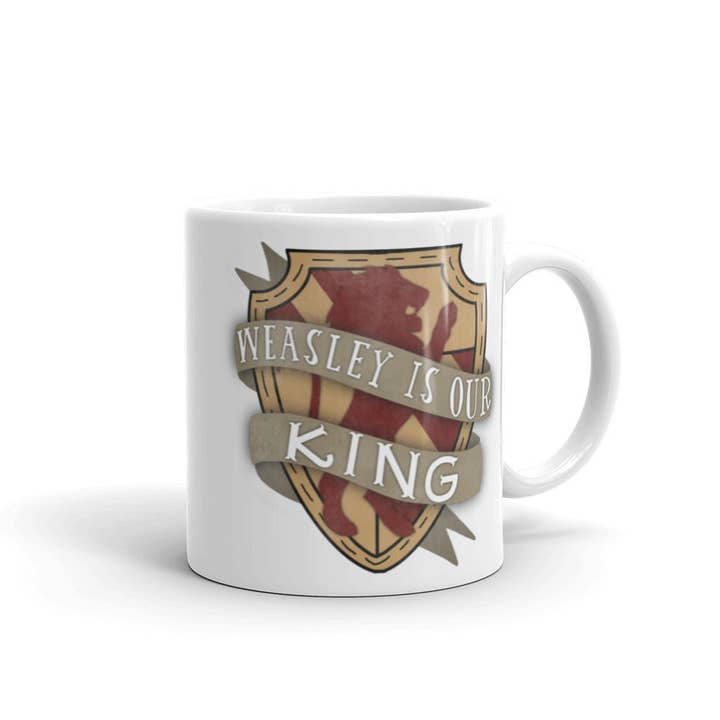 Weasley Is Our King // Gryffindor Mug // Ron Weasley Mug // Hogwarts // Harry Potter for wholesale by LizzyBDoodles