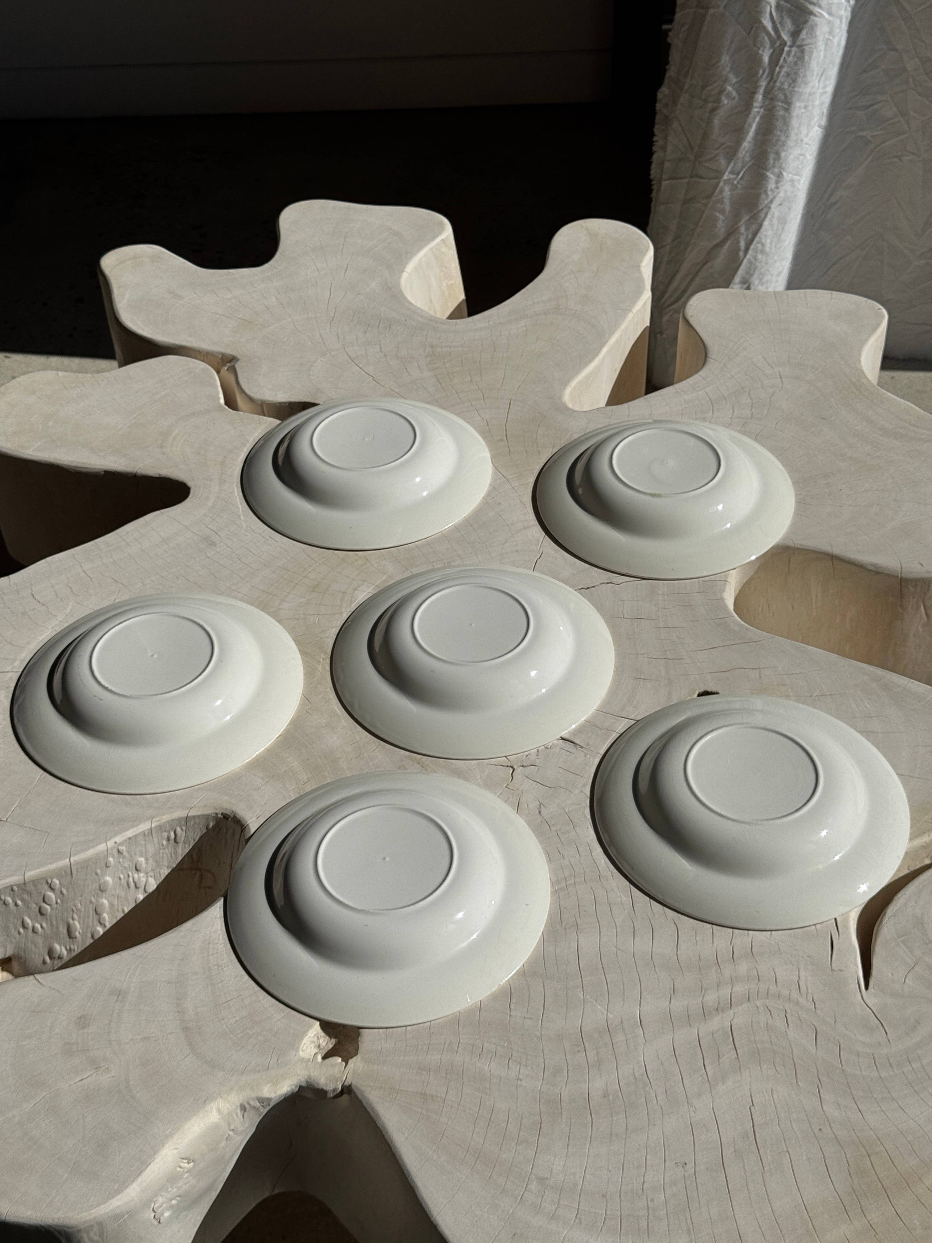 Office Objets - Wholesale Dinner Plate - Set of 6 Ile de France deep plates D22.53