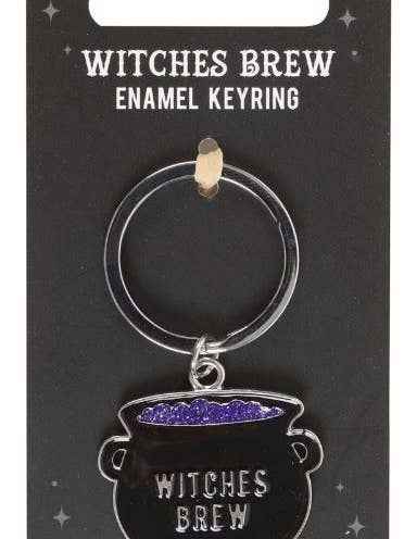 Witches Brew Cauldron Keyring for wholesale by Sansaara Living