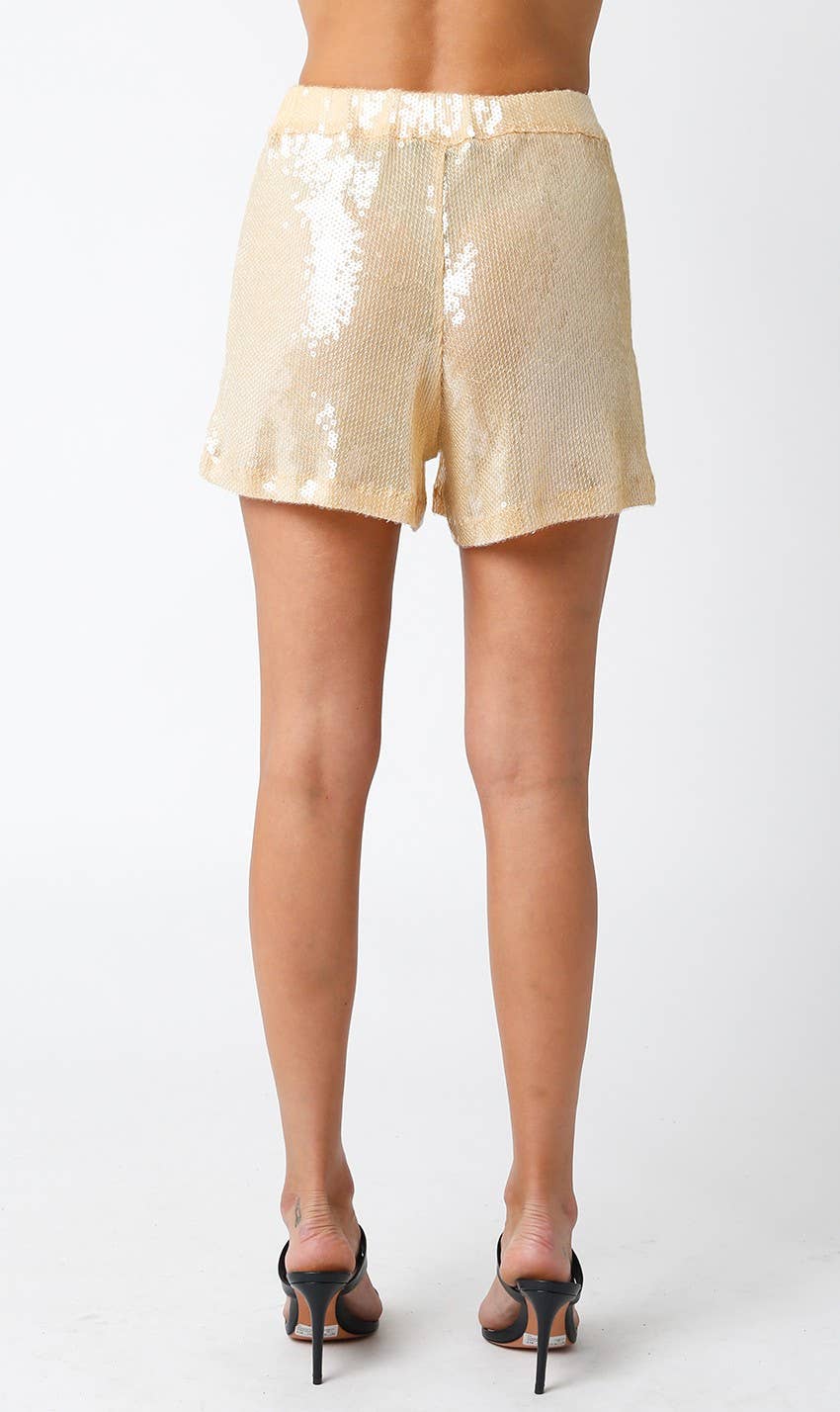 Olivaceous - Wholesale Shorts - Women's - Peggy Sequin Shorts9