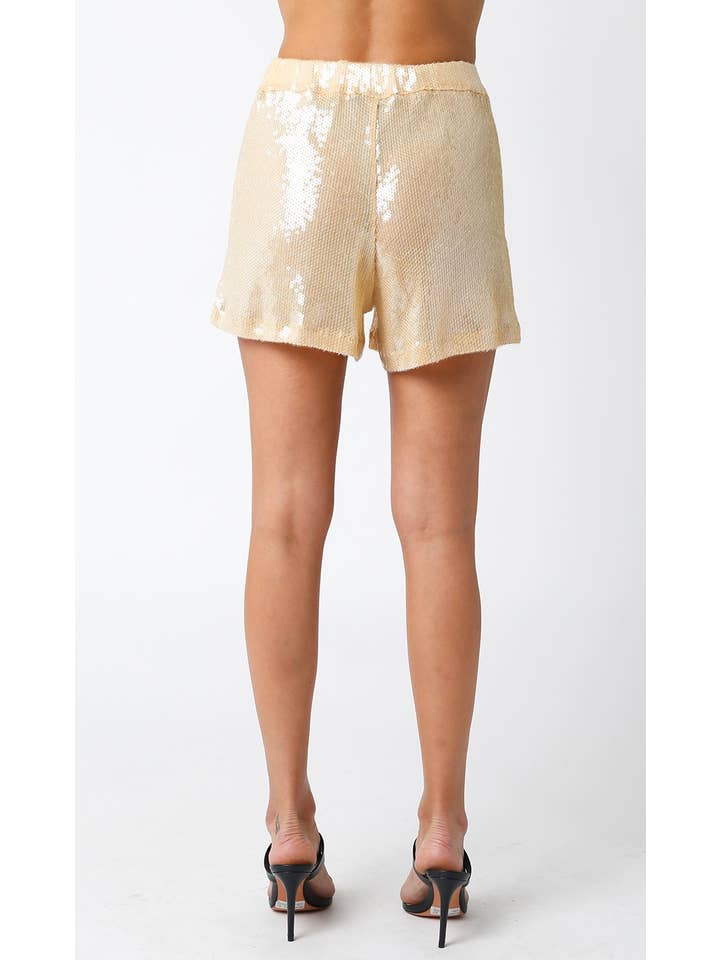 Olivaceous - Wholesale Shorts - Women's - Peggy Sequin Shorts9