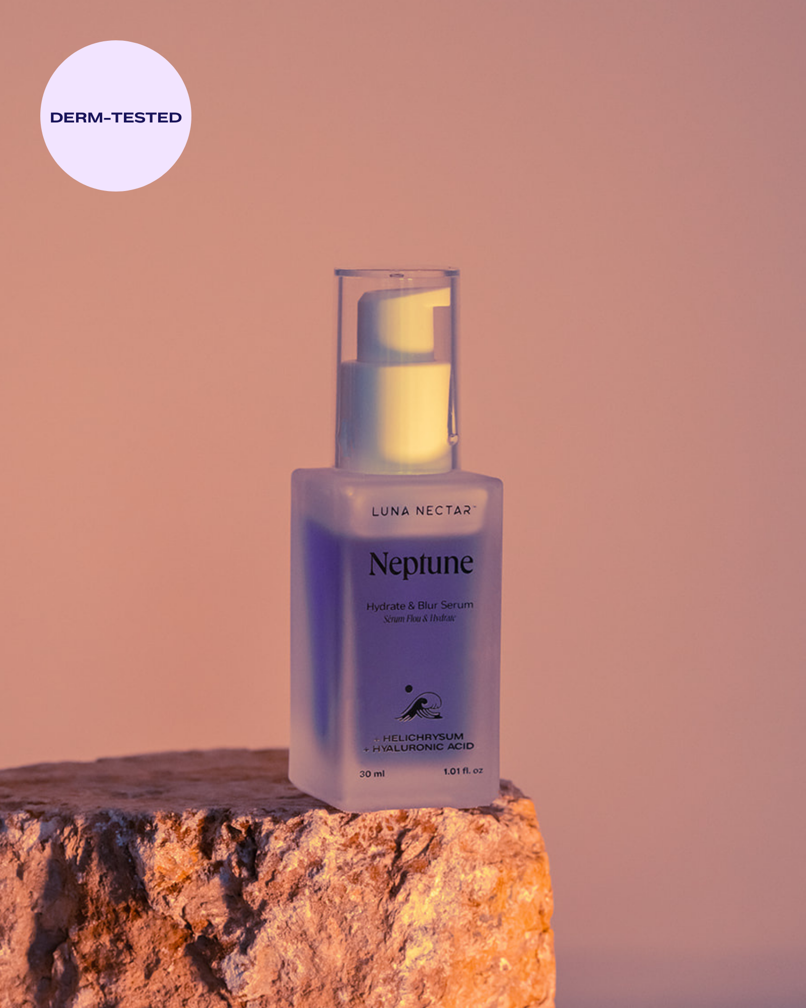 Luna Nectar - Venta al por mayor Sérum facial - Neptune Blur & Hydrate Sérum de Ácido Hialurónico2