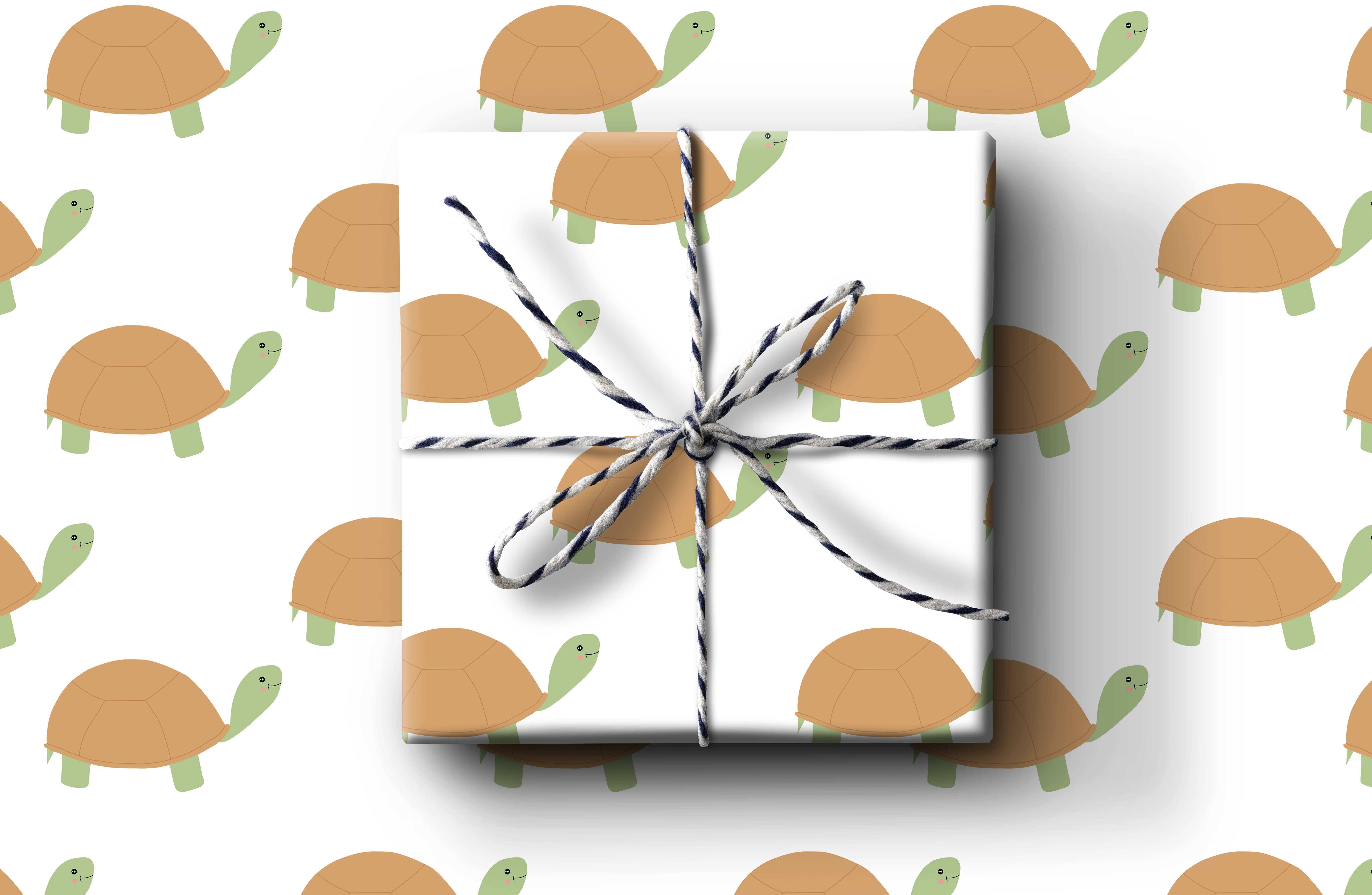 k.Patricia Designs - Venta al por mayor Sobre de papel de regalo - Papel de envolver tortugas