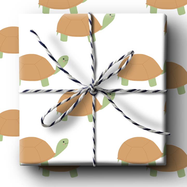 k.Patricia Designs - Venta al por mayor Sobre de papel de regalo - Papel de envolver tortugas0