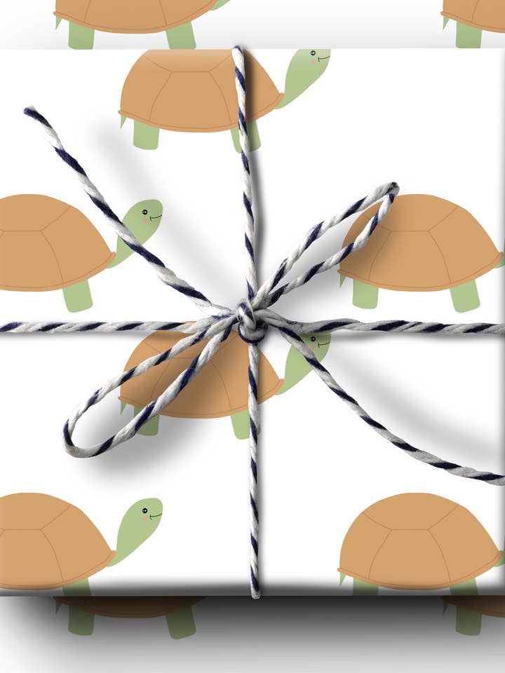 Turtle Indpakningspapir for engroshandel hos k.Patricia Designs