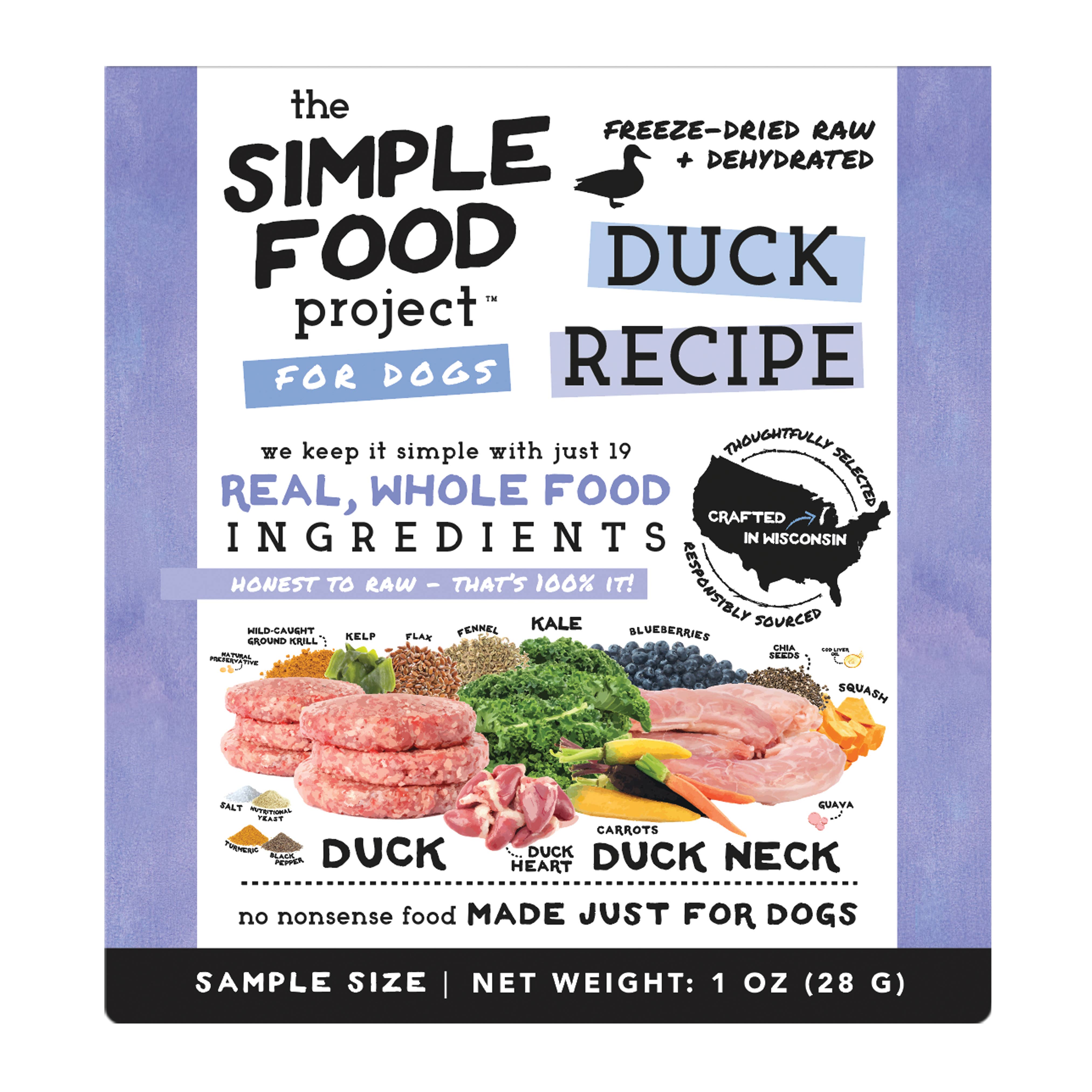 The Simple Food Project - Wholesale Pet Food - Dog - Duck Recipe for Dogs3