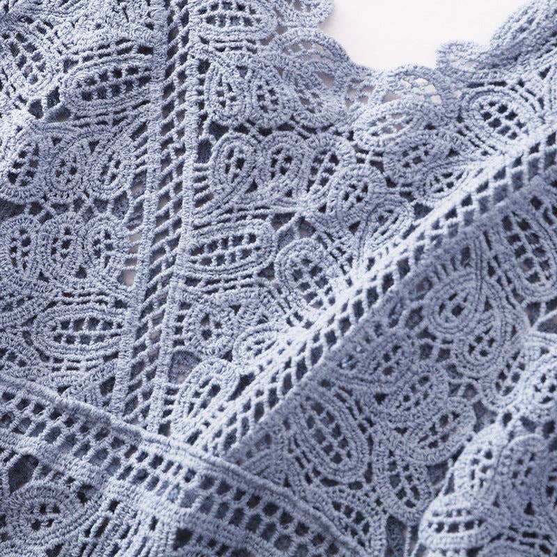 Funkyrel® Atzbranding Limited - Wholesale Camisole - Women's - Solid Color Crochet Lace Hollow Camisole Top8