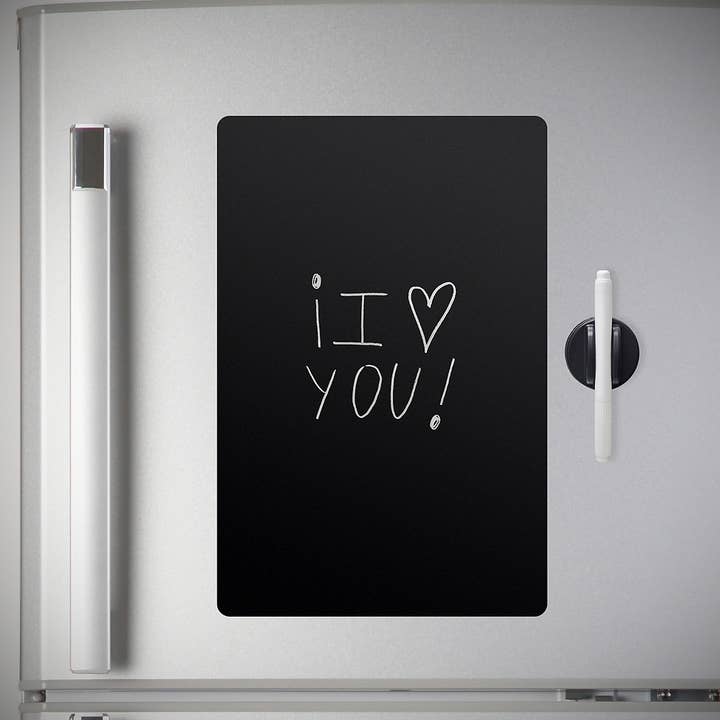 Balvi – wholesale Whiteboard/dry-erase board – Refrigerator whiteboard, Noir, magnetic, with marker2
