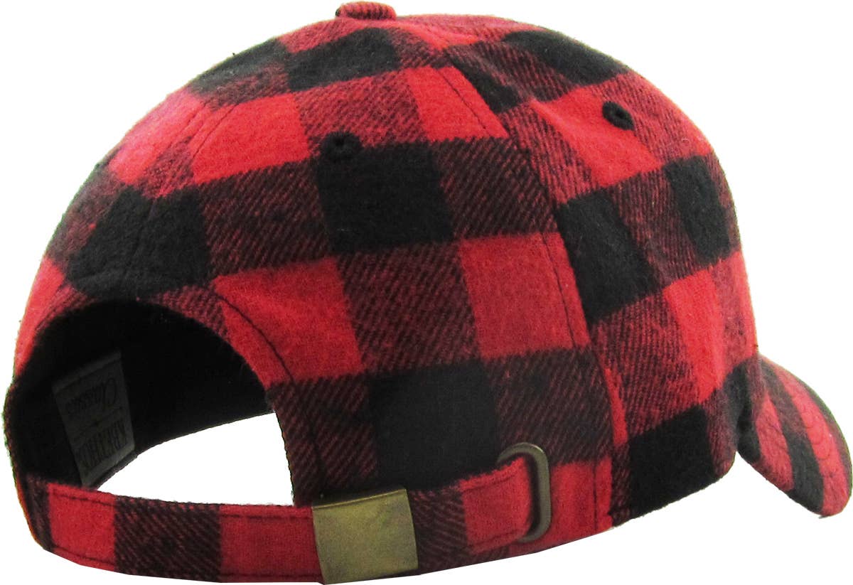 KBETHOS - Vente Casquette de baseball – unisexe - Casquette de baseball à carreaux KBETHOS26