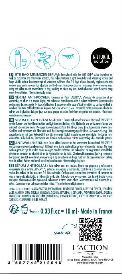 Mediatic Labs - Wholesale Eye Serum - Cucumber Dark Circle Reducing Serum2