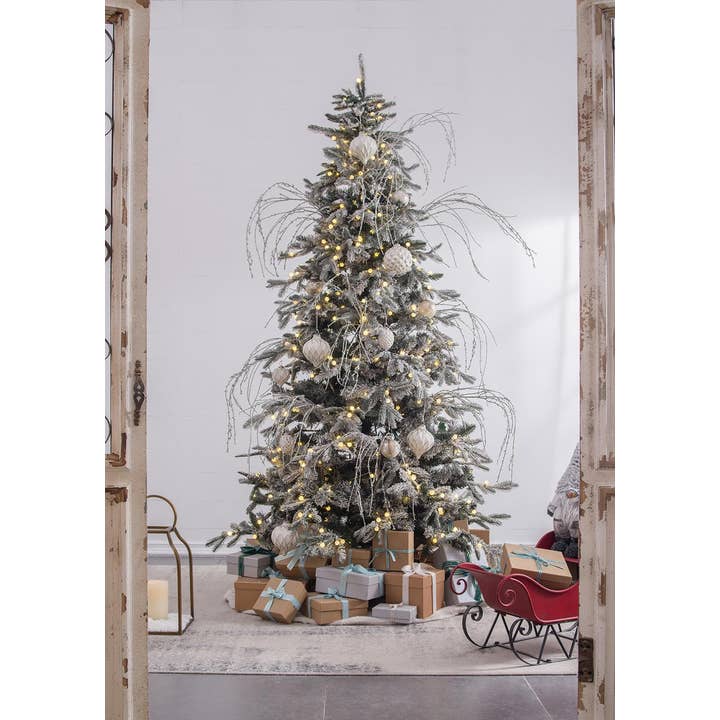 A&B Home Group Inc. - Wholesale Christmas Decoration - 52" Glittered Garland - Silver6