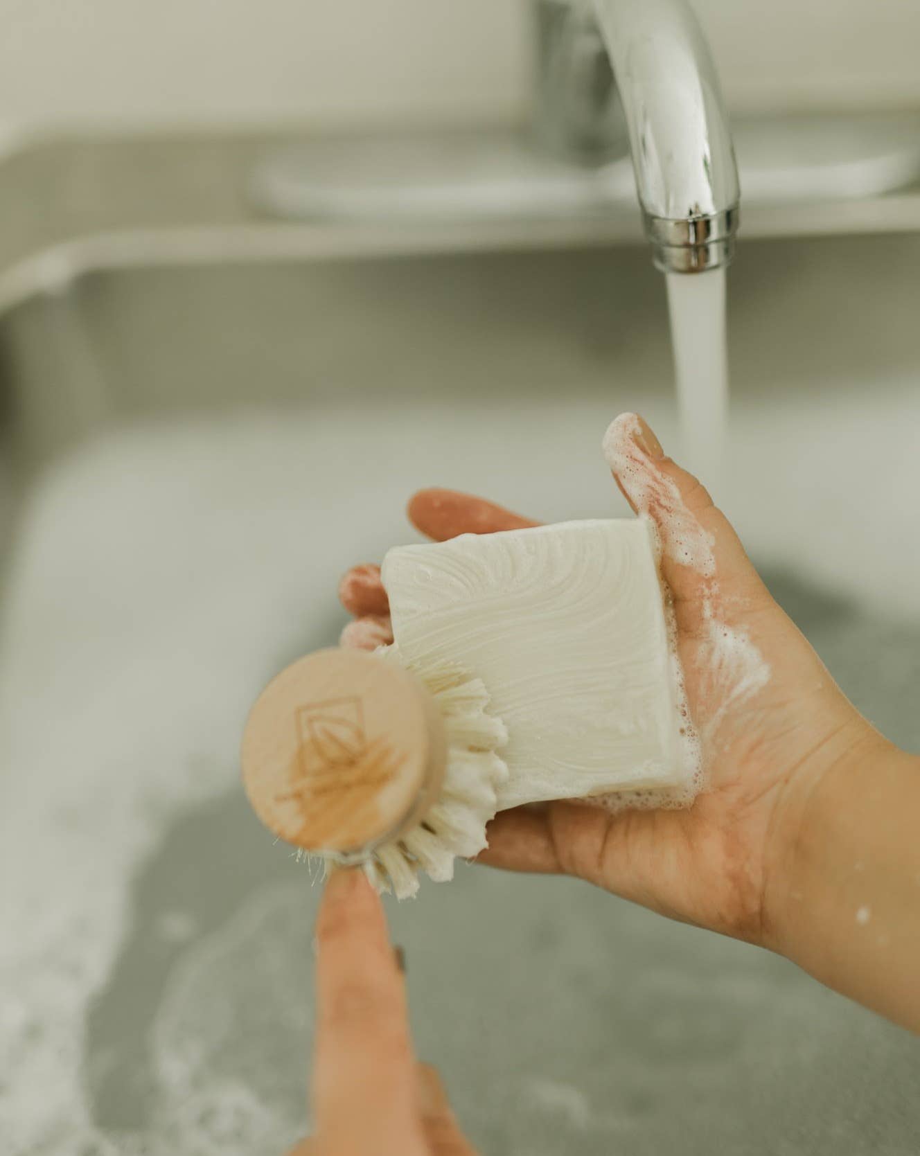 Zero Waste MVMT - Wholesale Dish Soap - Solid Dish Soap Bar | Bergamot + Lime | Vegan & Organic8