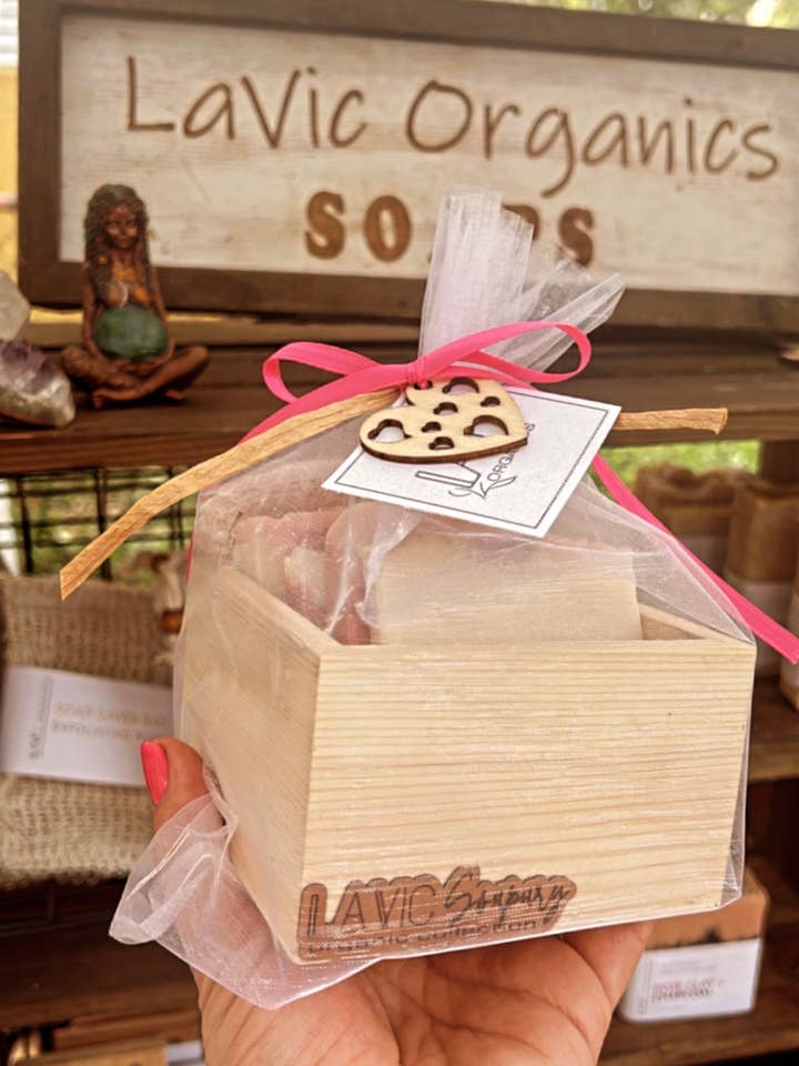 Valentinsdag - Gaveæsker for engroshandel hos LaVic Organics