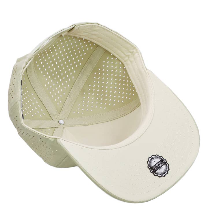 Cap Zone - Wholesale Flat Brim Cap - Unisex - Five Panel Unstructured Polyester Perforated Snapback22
