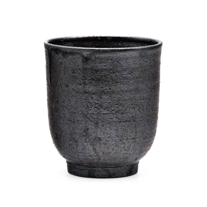 Tezumi - Wholesale Coffee mug - Kengo Sugawara 菅原顕悟 - Black Tsutsu-gata Yunomi - 270ml1