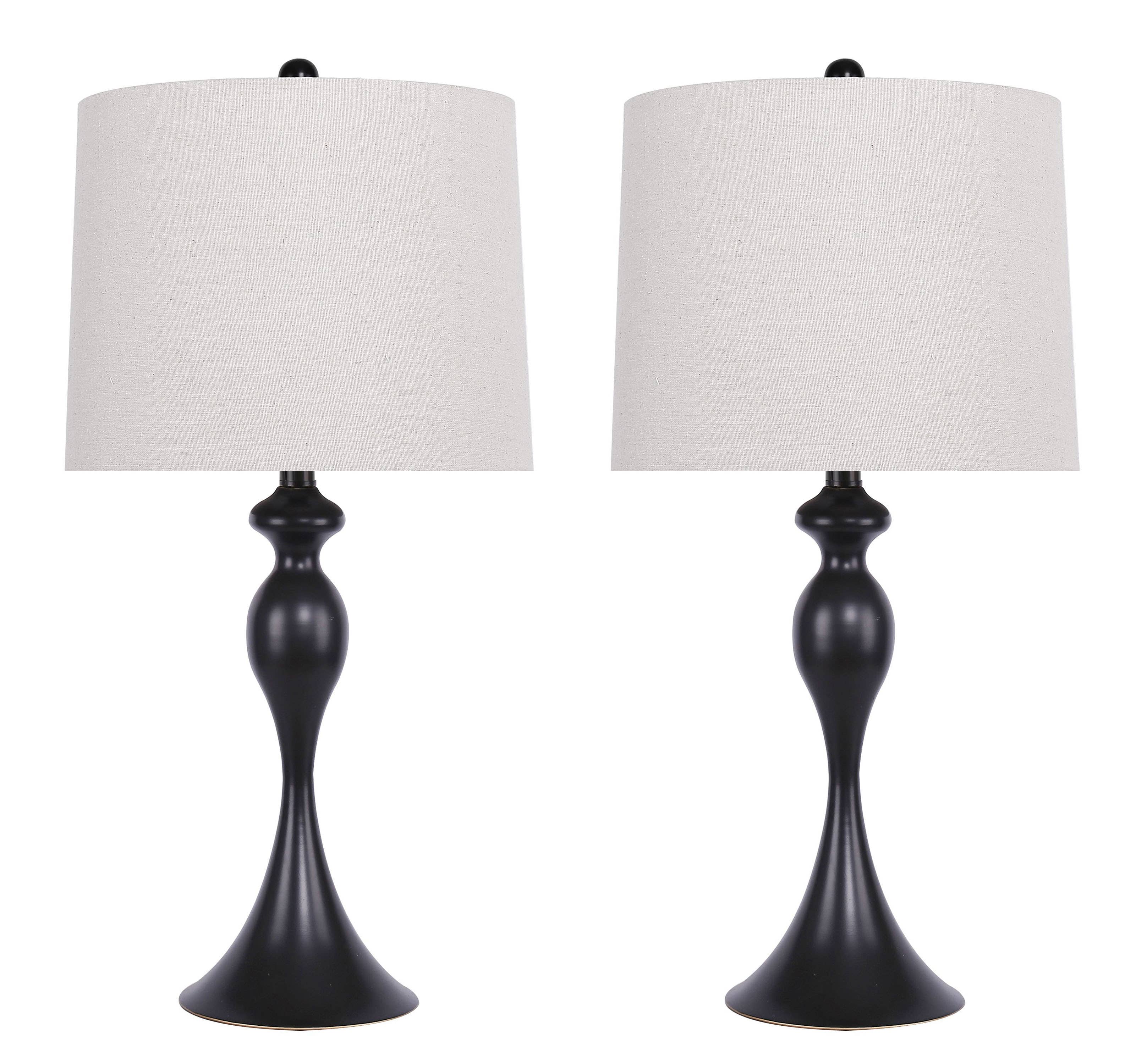 LumiSource and Grandview Gallery - Wholesale Accent/Desk Lamp - Ashland 27" Metal Table Lamps (Set of 2)25
