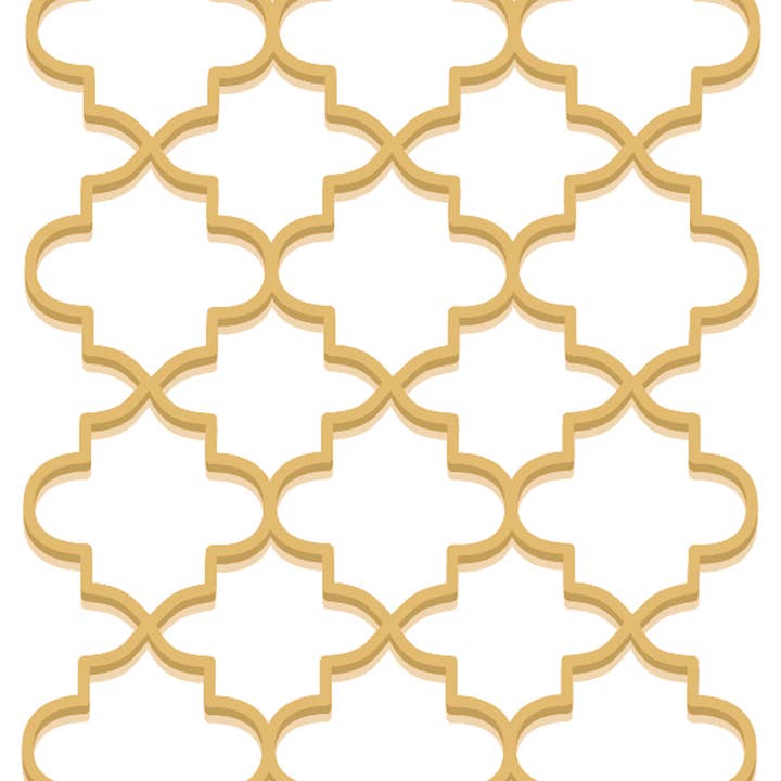 Paper Guest Towels 16 count Moroccan Trellis Gold Christmas for wholesale by Boston International