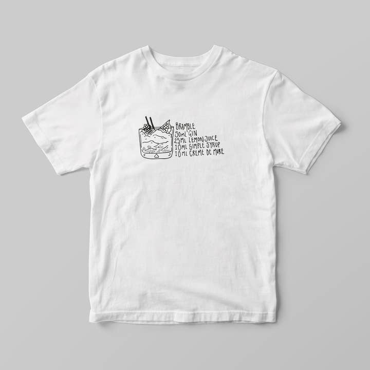 Bramble cocktail T-shirt for wholesale by Truzn