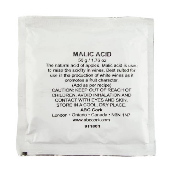 ABC Crafted Series - Wholesale DIY drink kit - Malic Acid (50 g | 1 3/4 oz)0