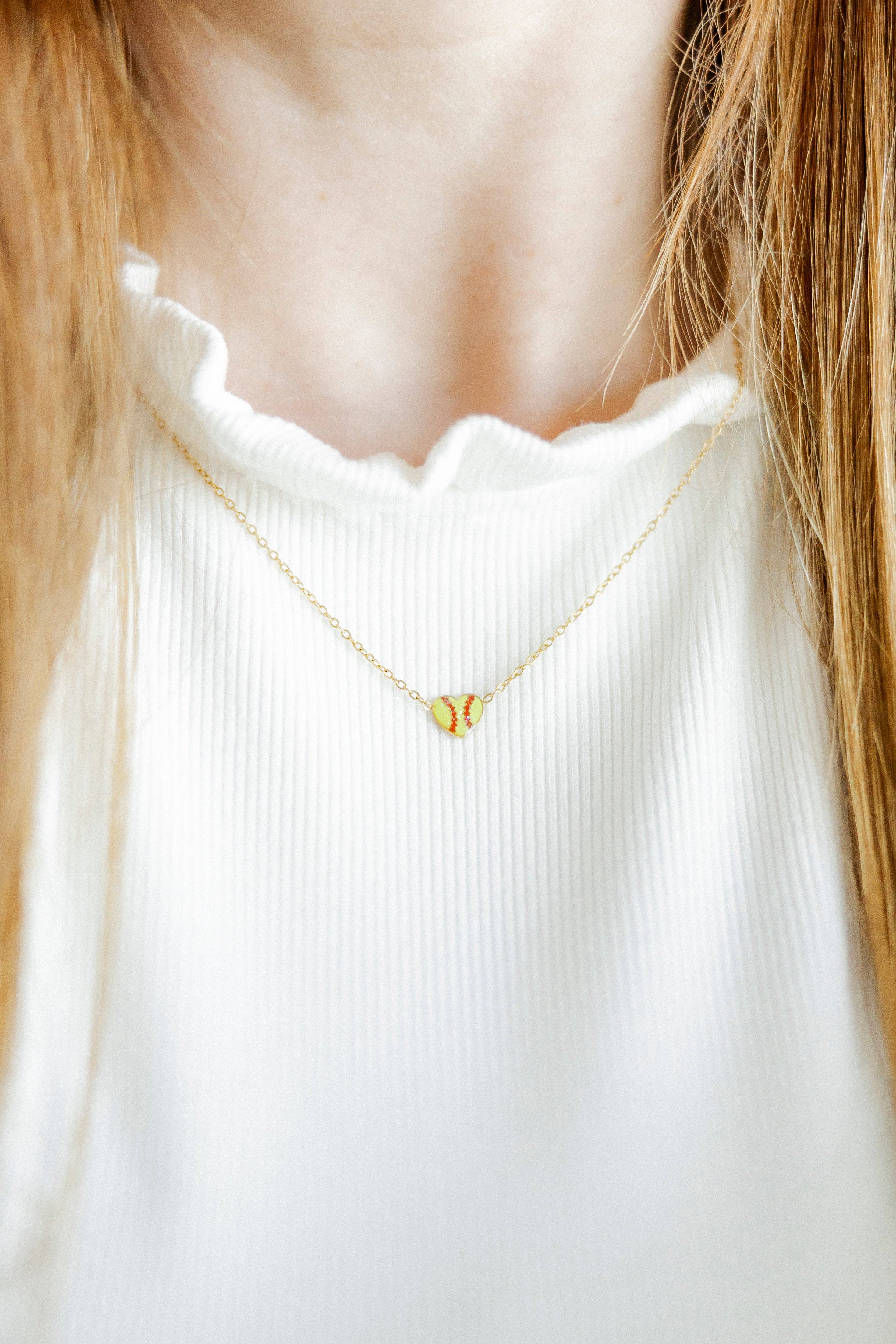 LINNY CO - Wholesale Pendant/Charm Necklace - Necklace - Softball3